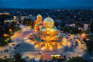 Alexander Nevsky Cathedral in Sofia, Bulgaria