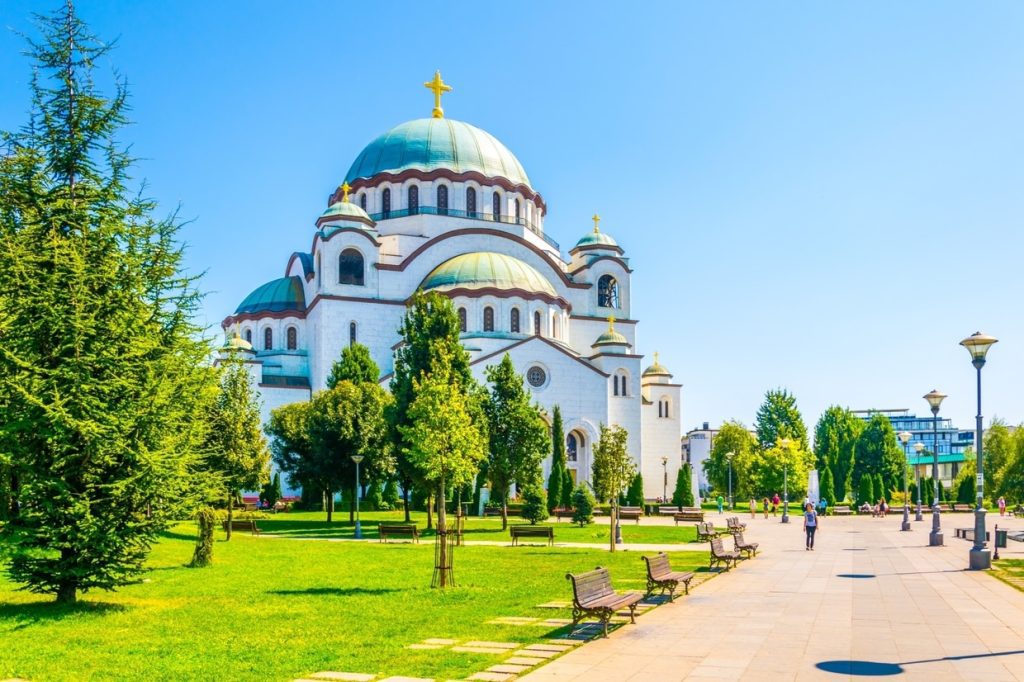 Belgrade - Église de St Sava