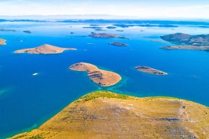 Le Kornati dall'alto