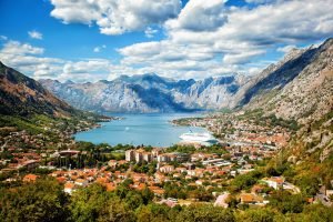 Kotorbukten i Montenegro
