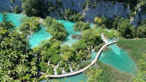 Passerelle sui laghi di Plitvice