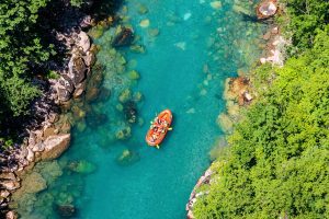 Rafting on Tara River