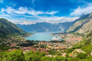 The bay of Kotor panorama