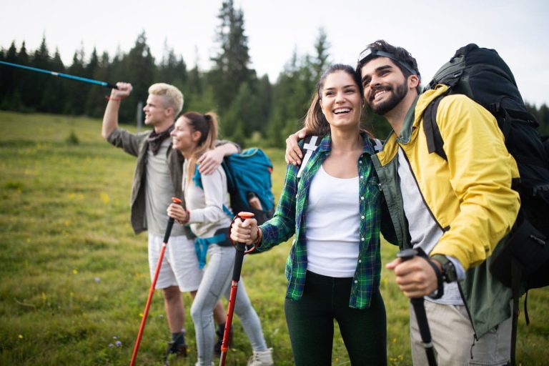 two-couples-hiking