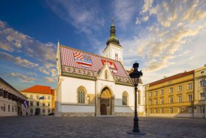 Zagreb church of St. Mark